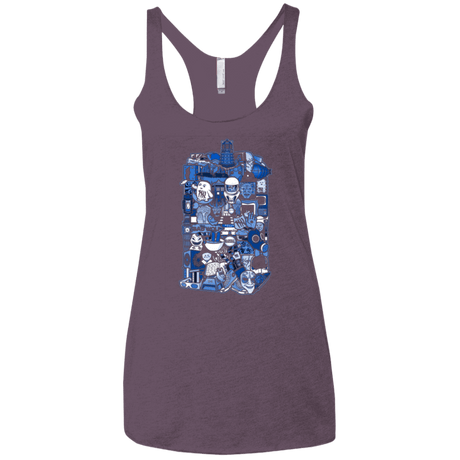 T-Shirts Vintage Purple / X-Small More On The Inside Women's Triblend Racerback Tank