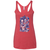 T-Shirts Vintage Red / X-Small More On The Inside Women's Triblend Racerback Tank
