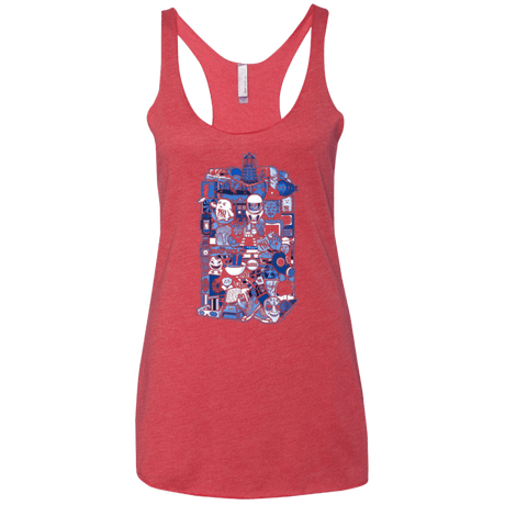 T-Shirts Vintage Red / X-Small More On The Inside Women's Triblend Racerback Tank