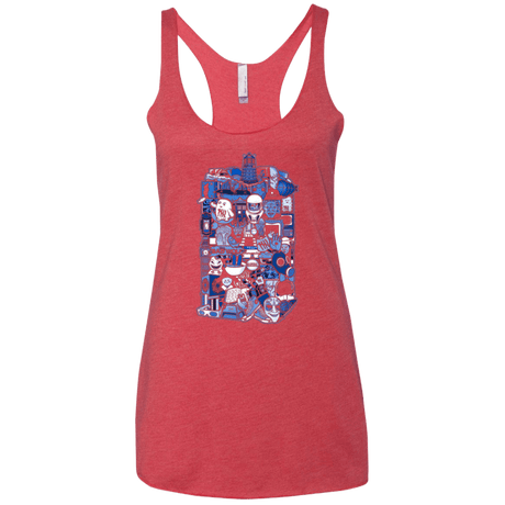 T-Shirts Vintage Red / X-Small More On The Inside Women's Triblend Racerback Tank