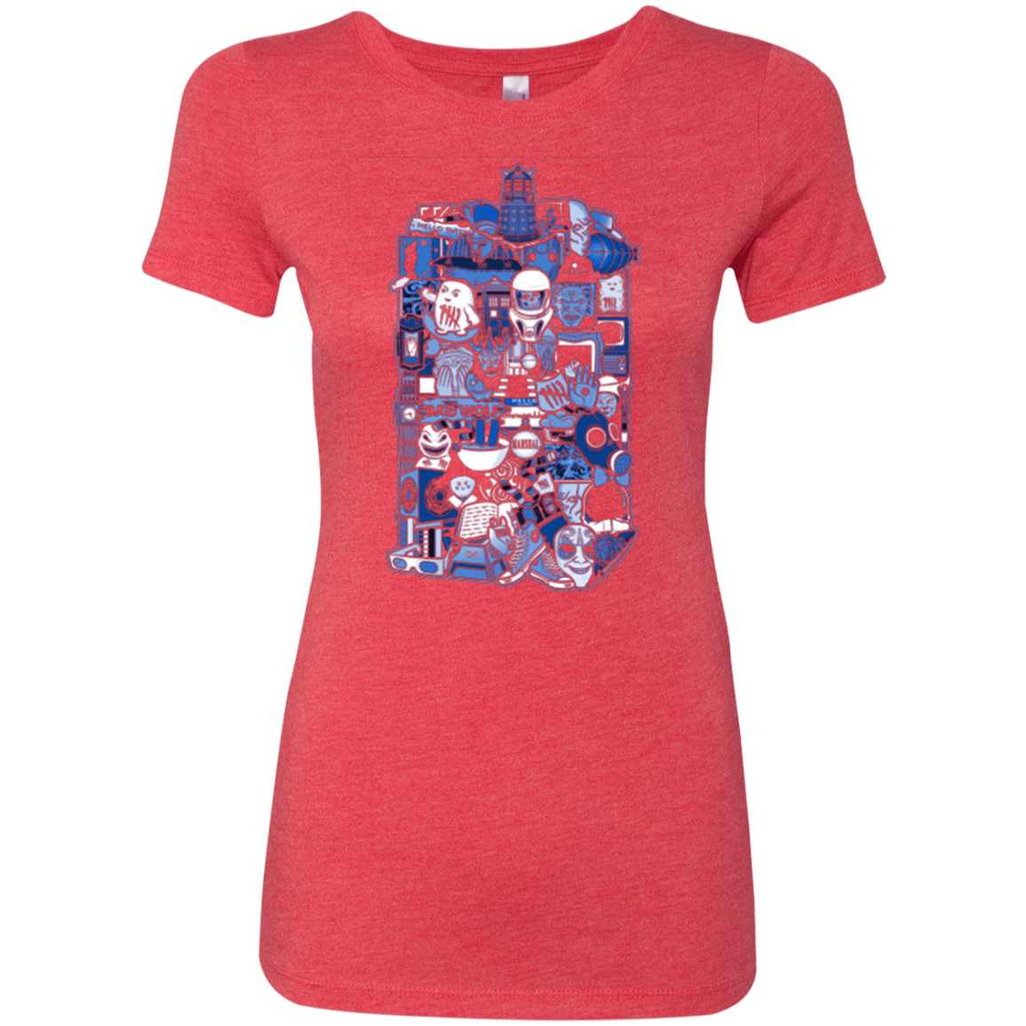 T-Shirts Vintage Red / Small More On The Inside Women's Triblend T-Shirt