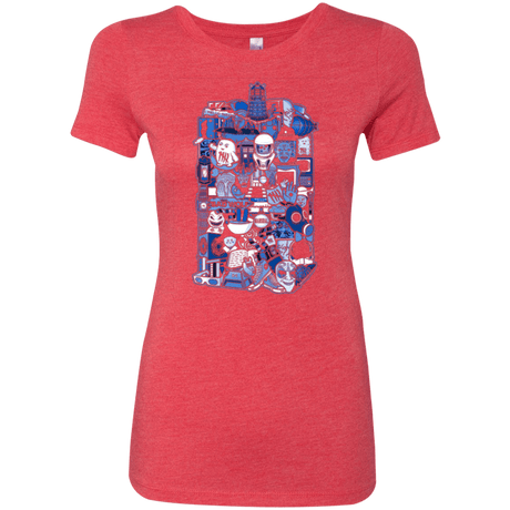 T-Shirts Vintage Red / Small More On The Inside Women's Triblend T-Shirt