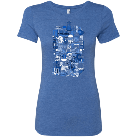 T-Shirts Vintage Royal / Small More On The Inside Women's Triblend T-Shirt
