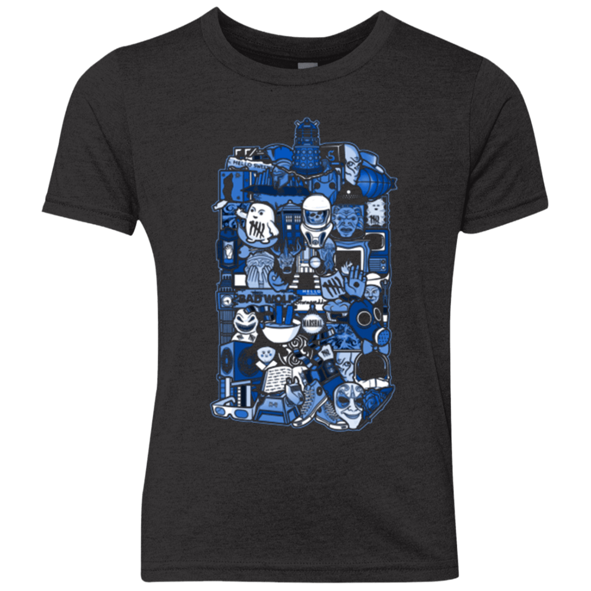 T-Shirts Vintage Black / YXS More On The Inside Youth Triblend T-Shirt