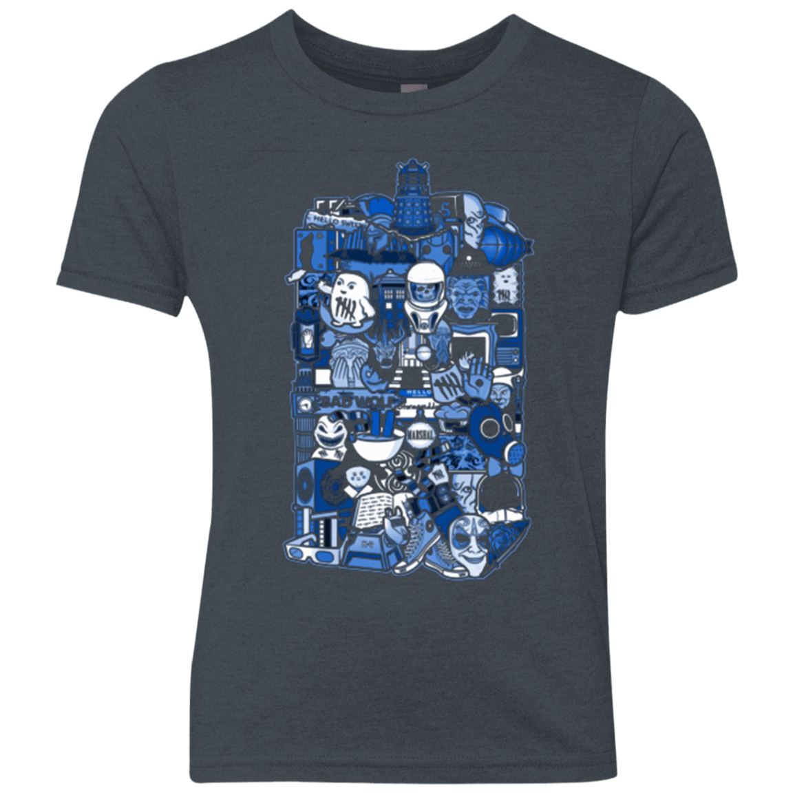T-Shirts Vintage Navy / YXS More On The Inside Youth Triblend T-Shirt