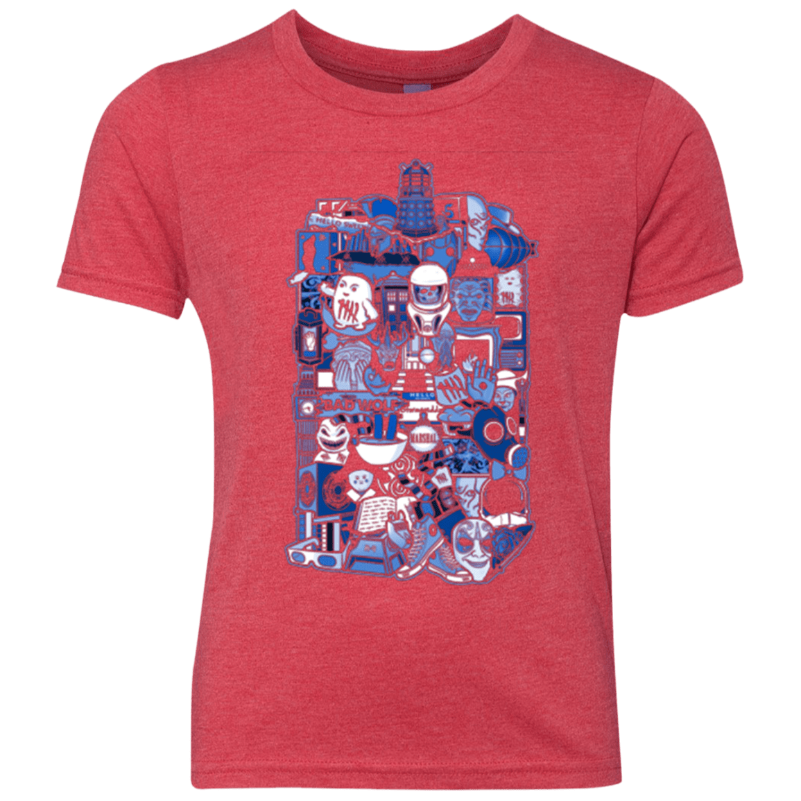 T-Shirts Vintage Red / YXS More On The Inside Youth Triblend T-Shirt
