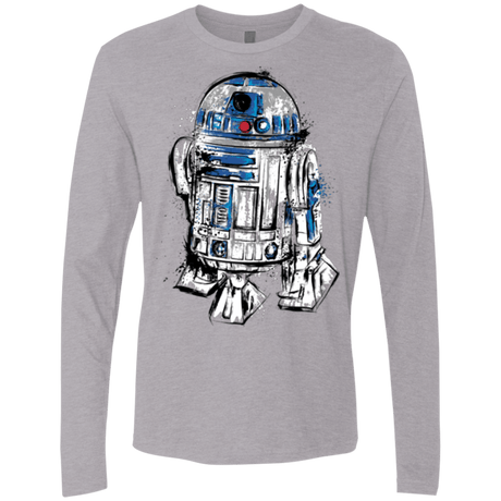 T-Shirts Heather Grey / Small More than a droid Men's Premium Long Sleeve