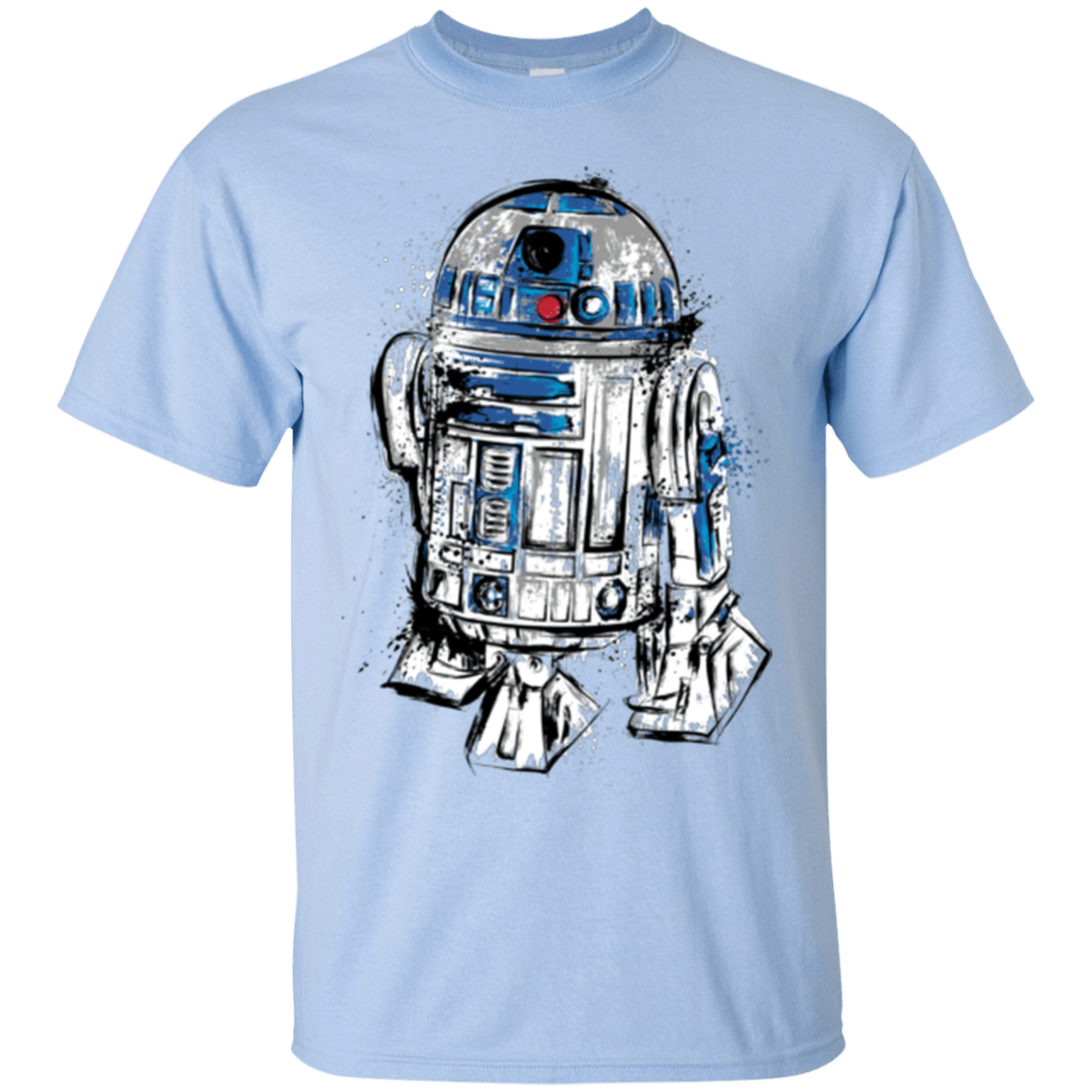 T-Shirts Light Blue / Small More than a droid T-Shirt