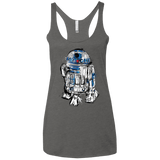 T-Shirts Premium Heather / X-Small More than a droid Women's Triblend Racerback Tank