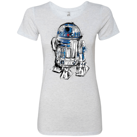 T-Shirts Heather White / Small More than a droid Women's Triblend T-Shirt