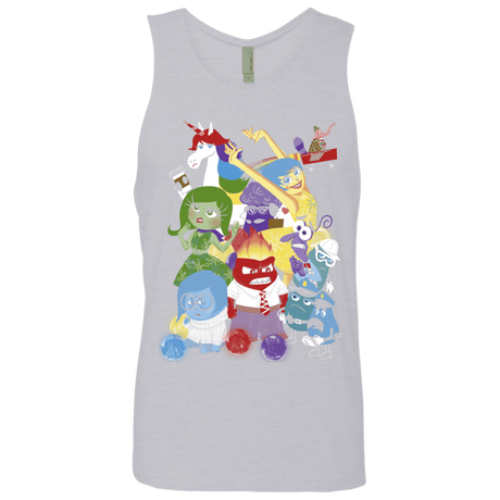 T-Shirts Heather Grey / Small More than a feeling Men's Premium Tank Top