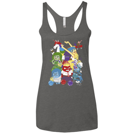 T-Shirts Premium Heather / X-Small More than a feeling Women's Triblend Racerback Tank
