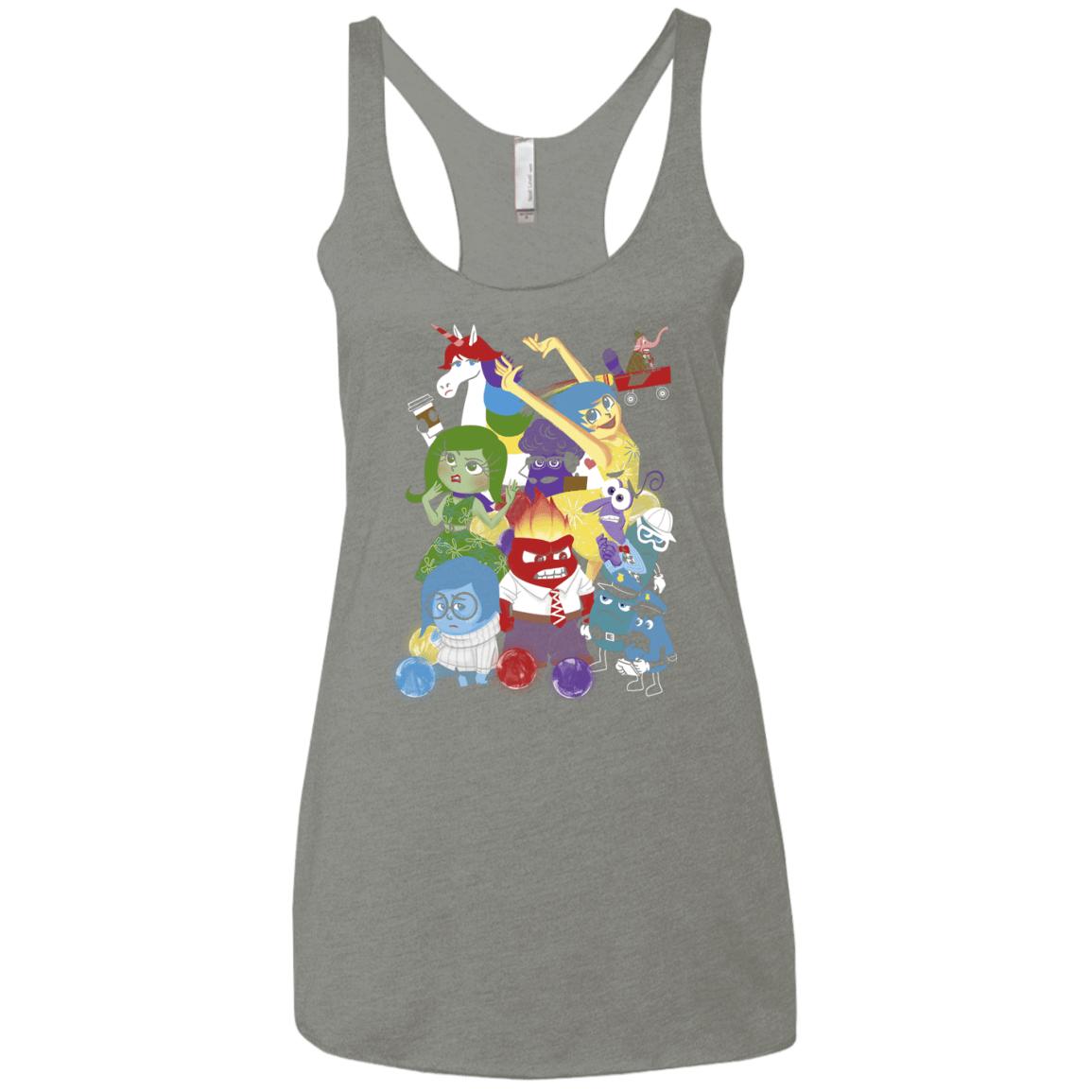 T-Shirts Venetian Grey / X-Small More than a feeling Women's Triblend Racerback Tank