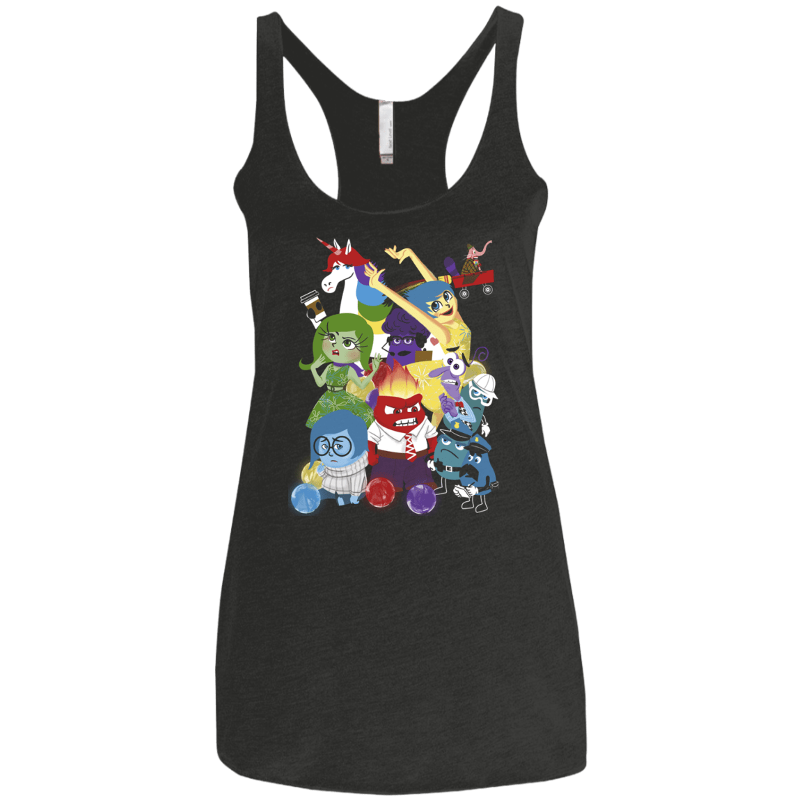 T-Shirts Vintage Black / X-Small More than a feeling Women's Triblend Racerback Tank