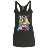 T-Shirts Vintage Black / X-Small More than a feeling Women's Triblend Racerback Tank