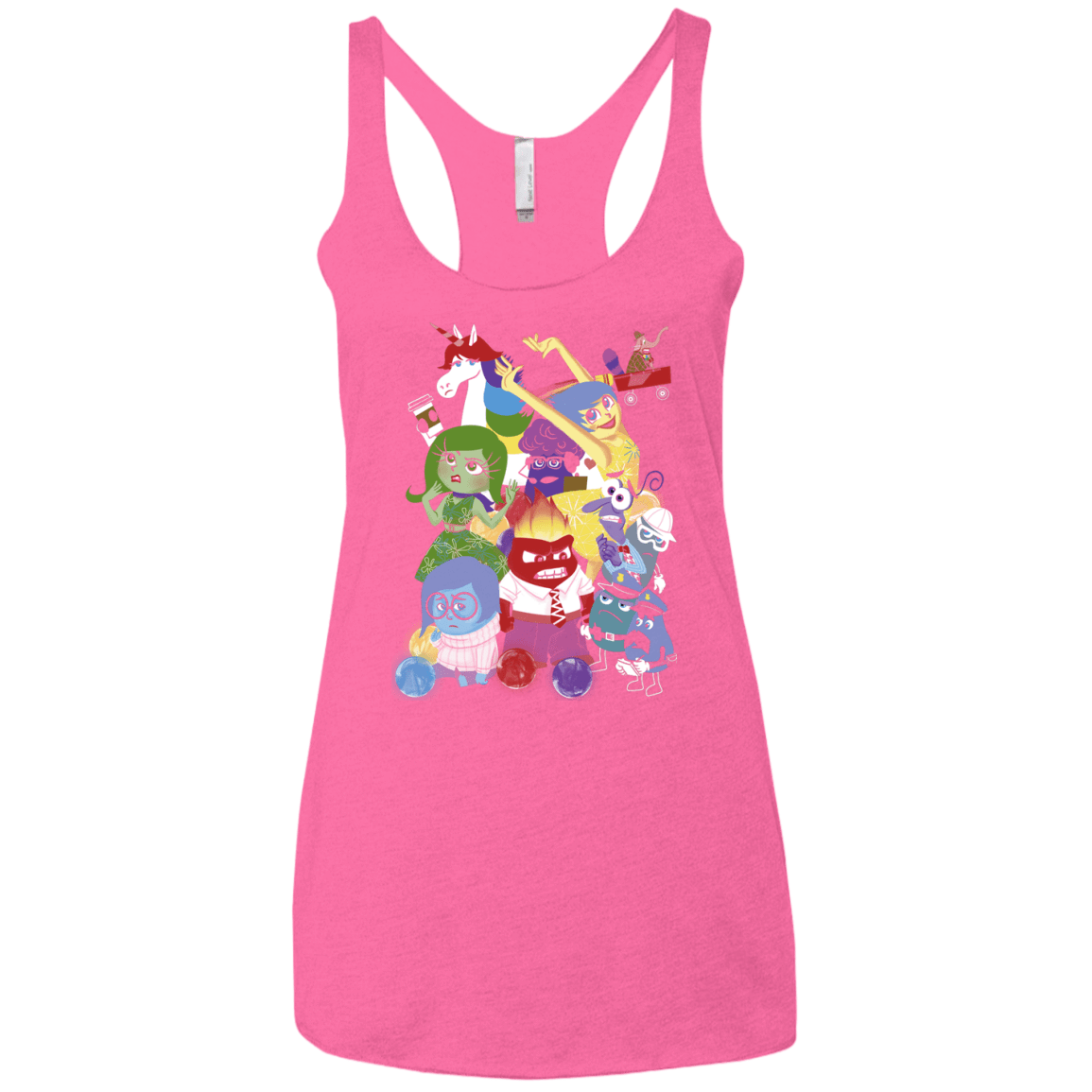 T-Shirts Vintage Pink / X-Small More than a feeling Women's Triblend Racerback Tank