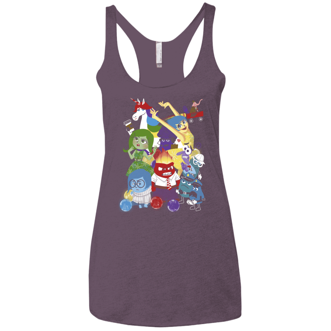 T-Shirts Vintage Purple / X-Small More than a feeling Women's Triblend Racerback Tank