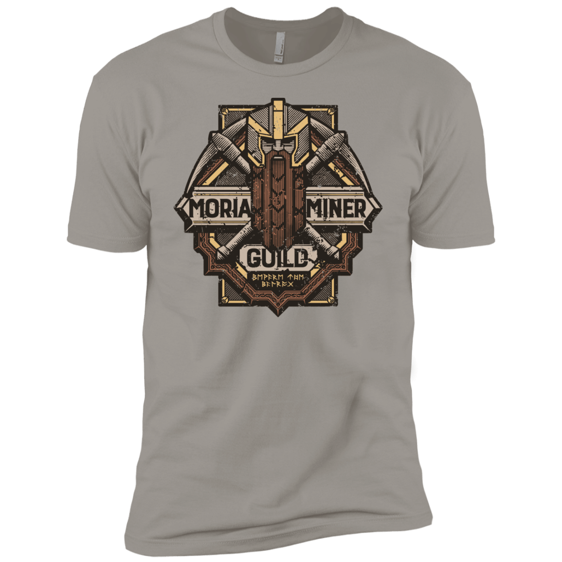 T-Shirts Light Grey / YXS Moria Miner Guild Boys Premium T-Shirt
