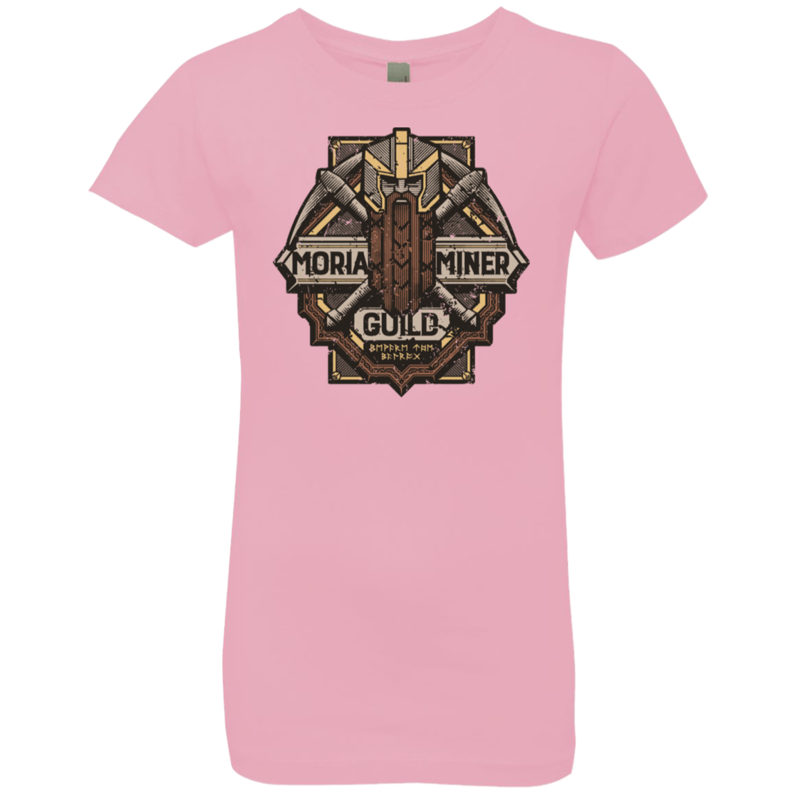 T-Shirts Light Pink / YXS Moria Miner Guild Girls Premium T-Shirt