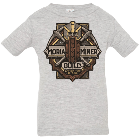 T-Shirts Heather Grey / 6 Months Moria Miner Guild Infant Premium T-Shirt