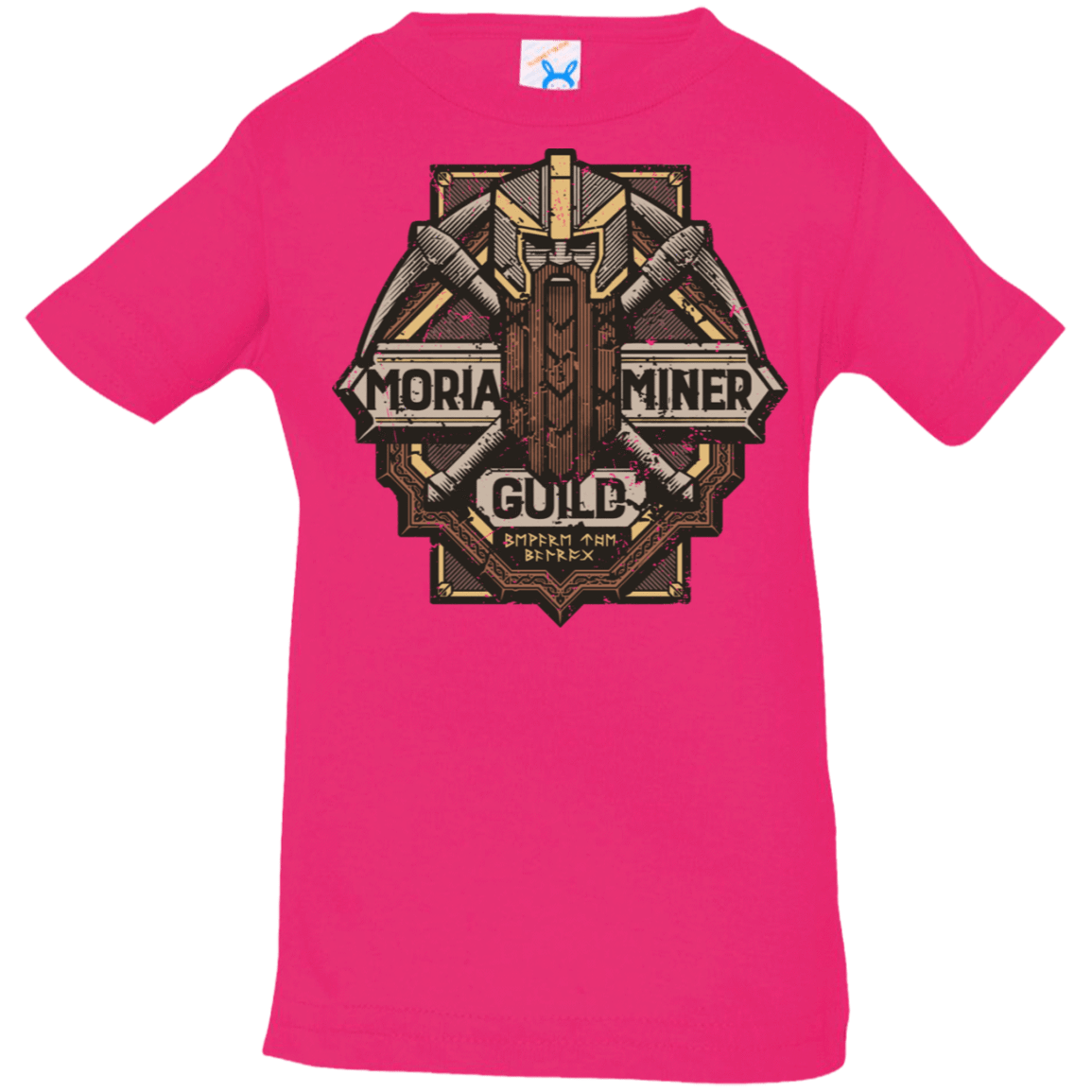 T-Shirts Hot Pink / 6 Months Moria Miner Guild Infant Premium T-Shirt
