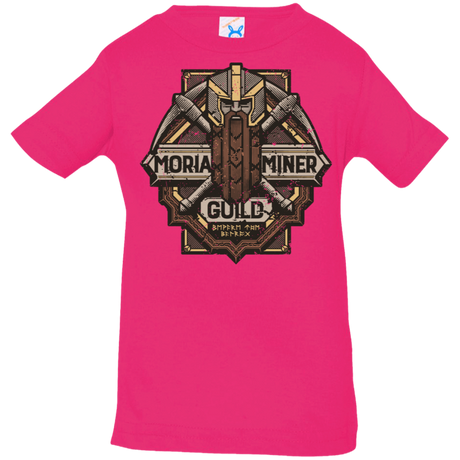 T-Shirts Hot Pink / 6 Months Moria Miner Guild Infant Premium T-Shirt
