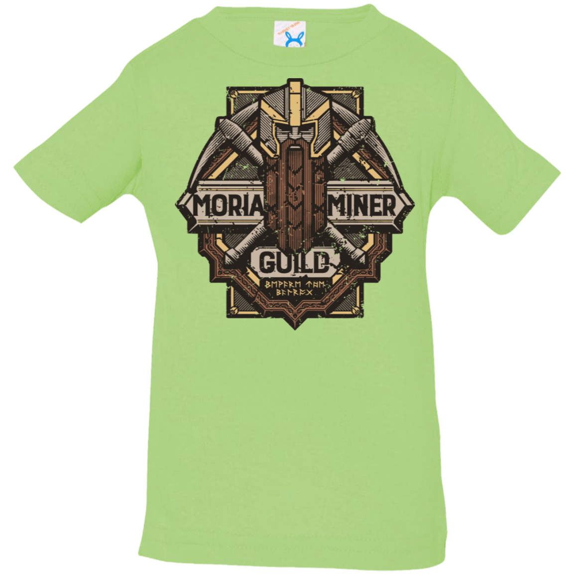 T-Shirts Key Lime / 6 Months Moria Miner Guild Infant Premium T-Shirt