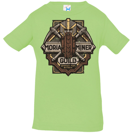 T-Shirts Key Lime / 6 Months Moria Miner Guild Infant Premium T-Shirt