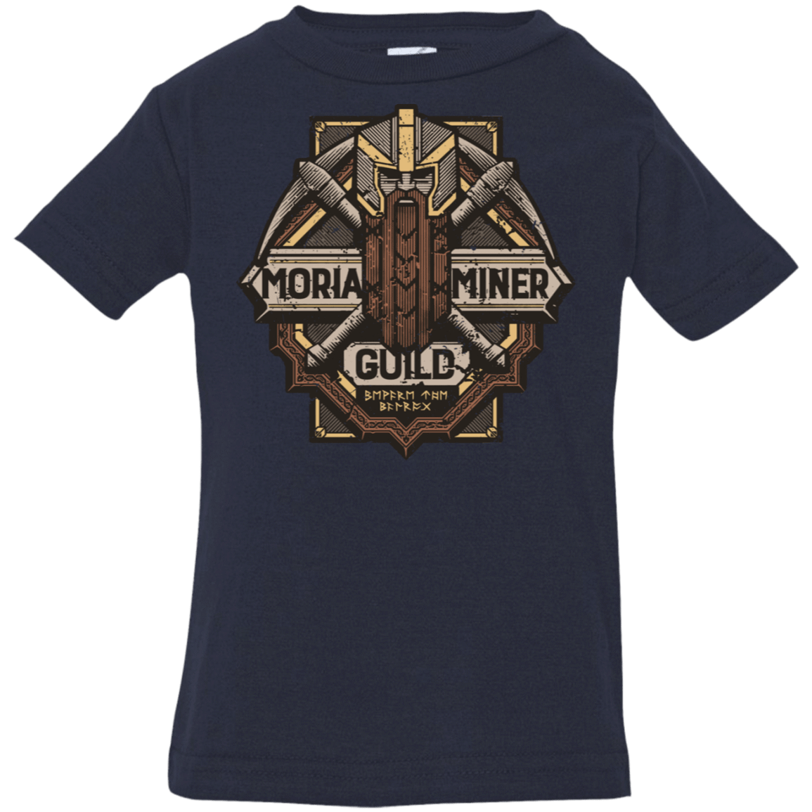 T-Shirts Navy / 6 Months Moria Miner Guild Infant Premium T-Shirt