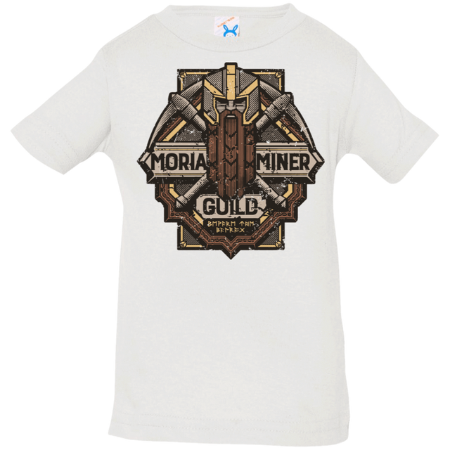 T-Shirts White / 6 Months Moria Miner Guild Infant Premium T-Shirt