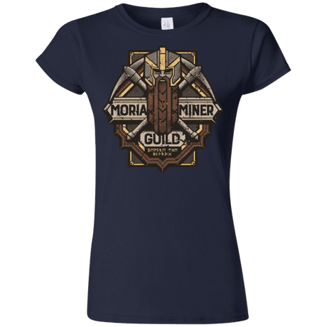 T-Shirts Navy / S Moria Miner Guild Junior Slimmer-Fit T-Shirt