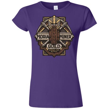 T-Shirts Purple / S Moria Miner Guild Junior Slimmer-Fit T-Shirt