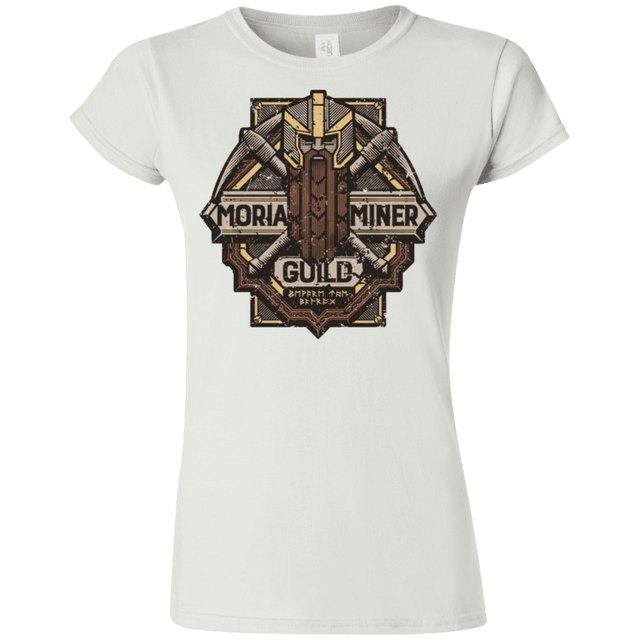 T-Shirts White / S Moria Miner Guild Junior Slimmer-Fit T-Shirt