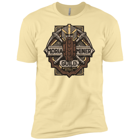 T-Shirts Banana Cream / X-Small Moria Miner Guild Men's Premium T-Shirt