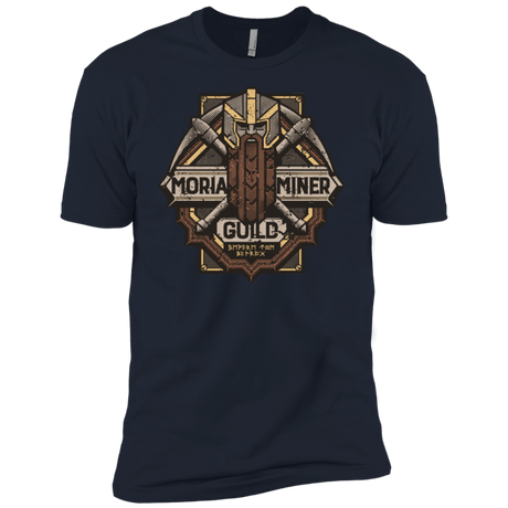 T-Shirts Midnight Navy / X-Small Moria Miner Guild Men's Premium T-Shirt