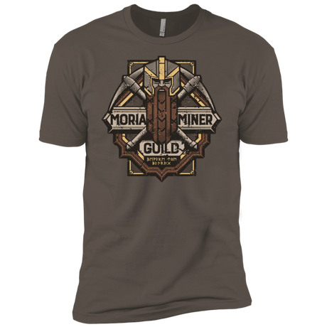 T-Shirts Warm Grey / X-Small Moria Miner Guild Men's Premium T-Shirt
