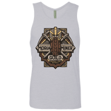 T-Shirts Heather Grey / S Moria Miner Guild Men's Premium Tank Top