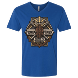 T-Shirts Royal / X-Small Moria Miner Guild Men's Premium V-Neck