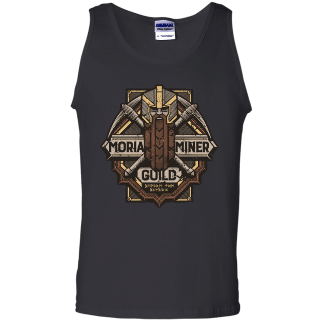 T-Shirts Black / S Moria Miner Guild Men's Tank Top