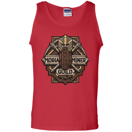 T-Shirts Red / S Moria Miner Guild Men's Tank Top