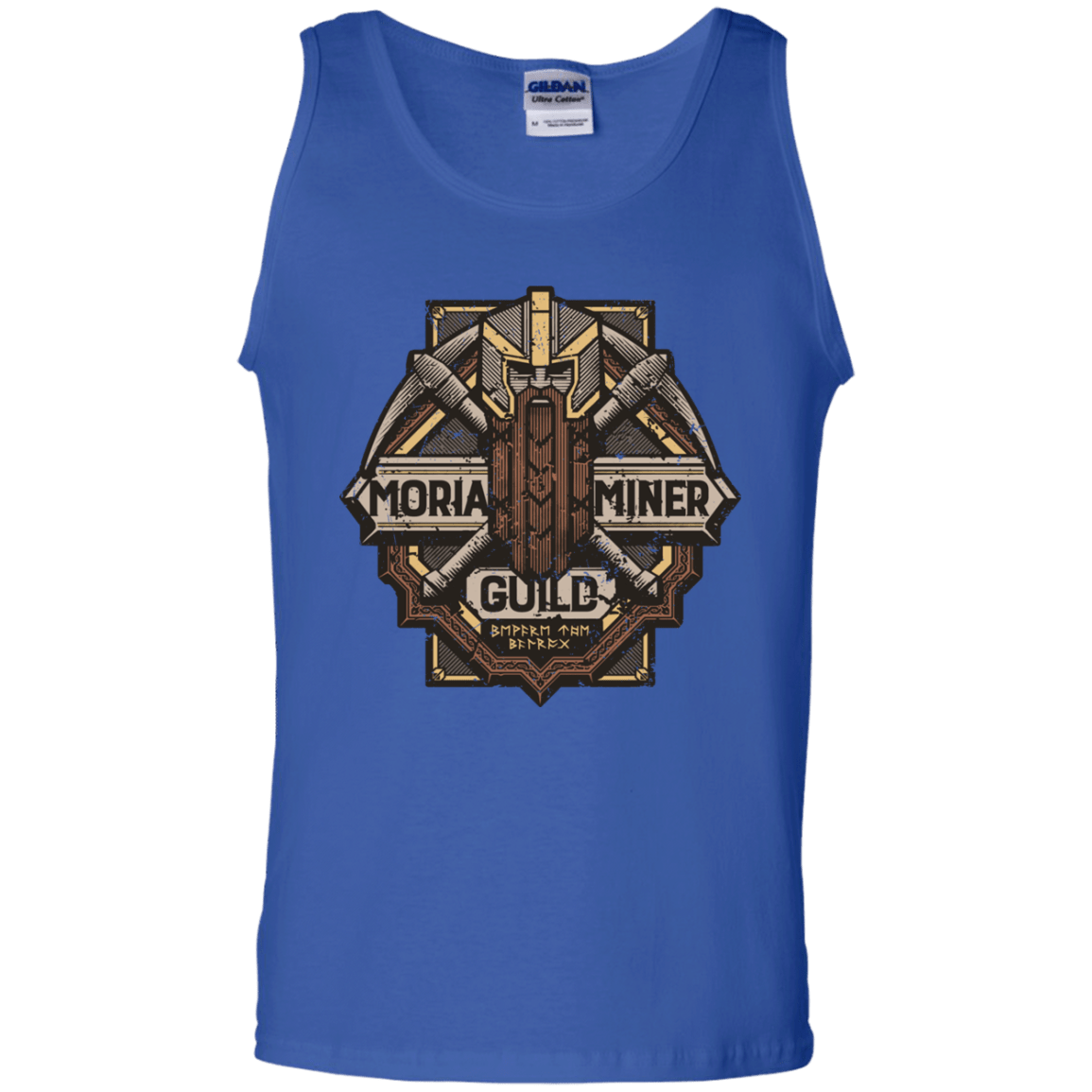 T-Shirts Royal / S Moria Miner Guild Men's Tank Top