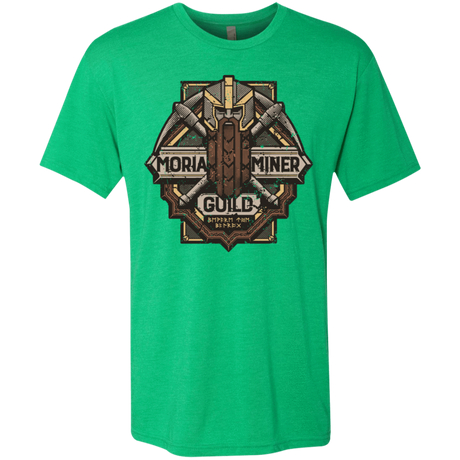 T-Shirts Envy / S Moria Miner Guild Men's Triblend T-Shirt