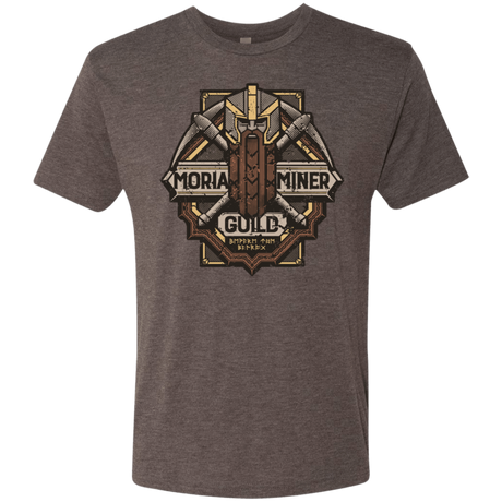 T-Shirts Macchiato / S Moria Miner Guild Men's Triblend T-Shirt