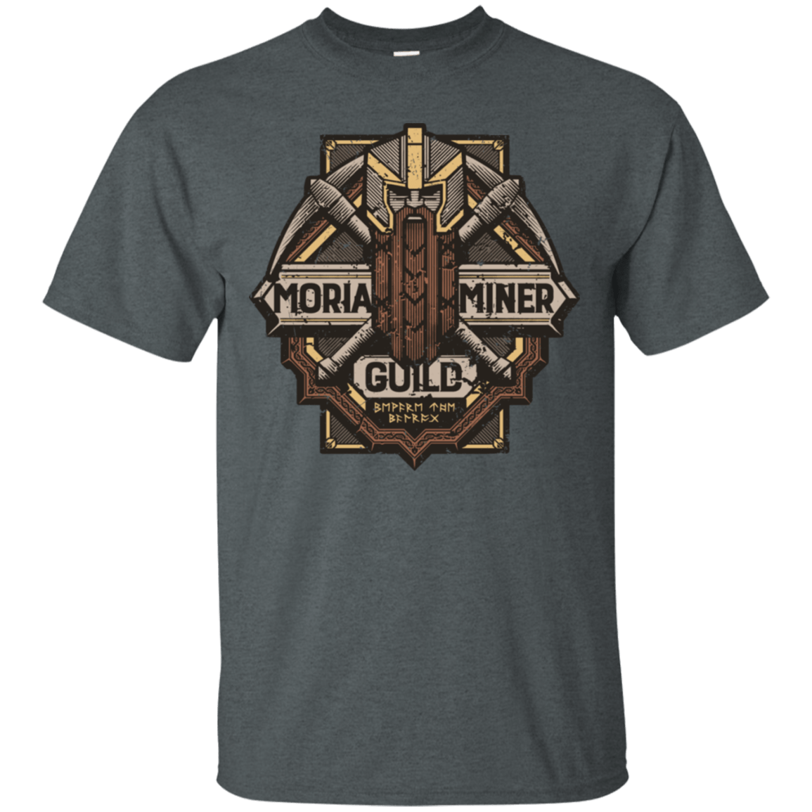 T-Shirts Dark Heather / S Moria Miner Guild T-Shirt