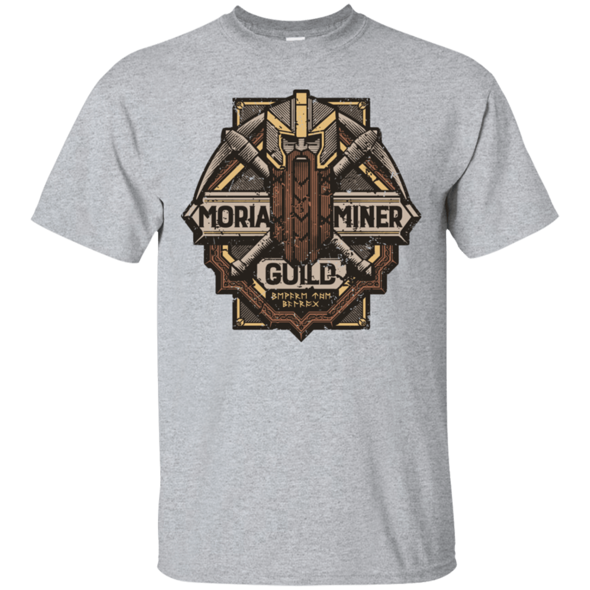 T-Shirts Sport Grey / S Moria Miner Guild T-Shirt