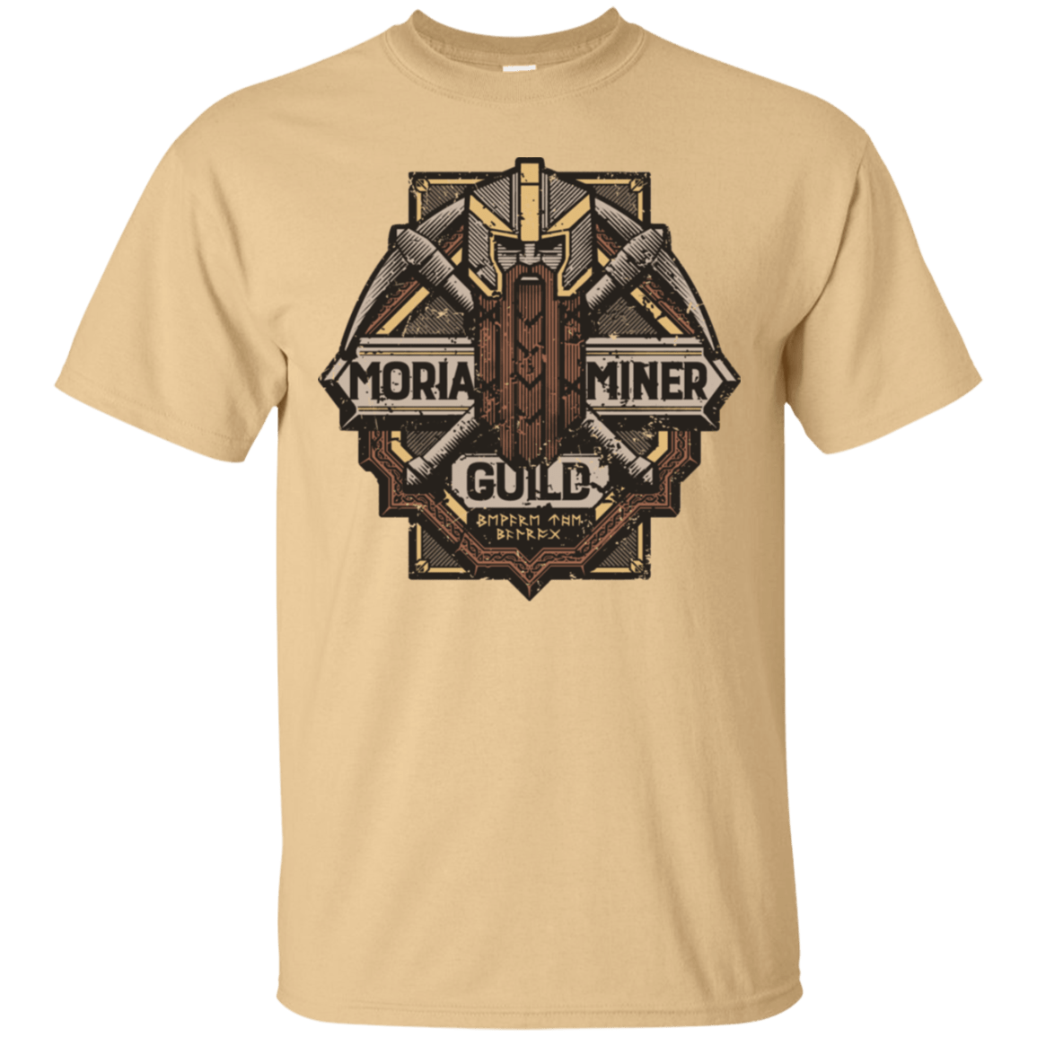 T-Shirts Vegas Gold / S Moria Miner Guild T-Shirt