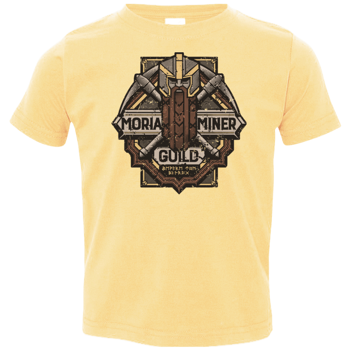T-Shirts Butter / 2T Moria Miner Guild Toddler Premium T-Shirt