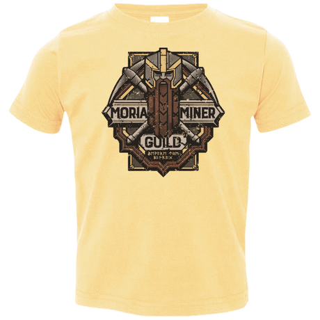 T-Shirts Butter / 2T Moria Miner Guild Toddler Premium T-Shirt