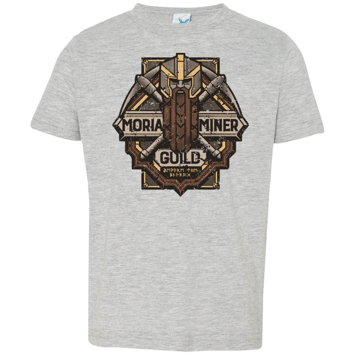T-Shirts Heather Grey / 2T Moria Miner Guild Toddler Premium T-Shirt