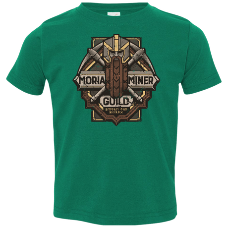 T-Shirts Kelly / 2T Moria Miner Guild Toddler Premium T-Shirt